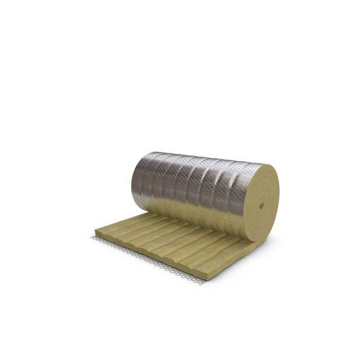 Прошивной мат Paroc Wired Mat 80 AluCoat 30х600х6000